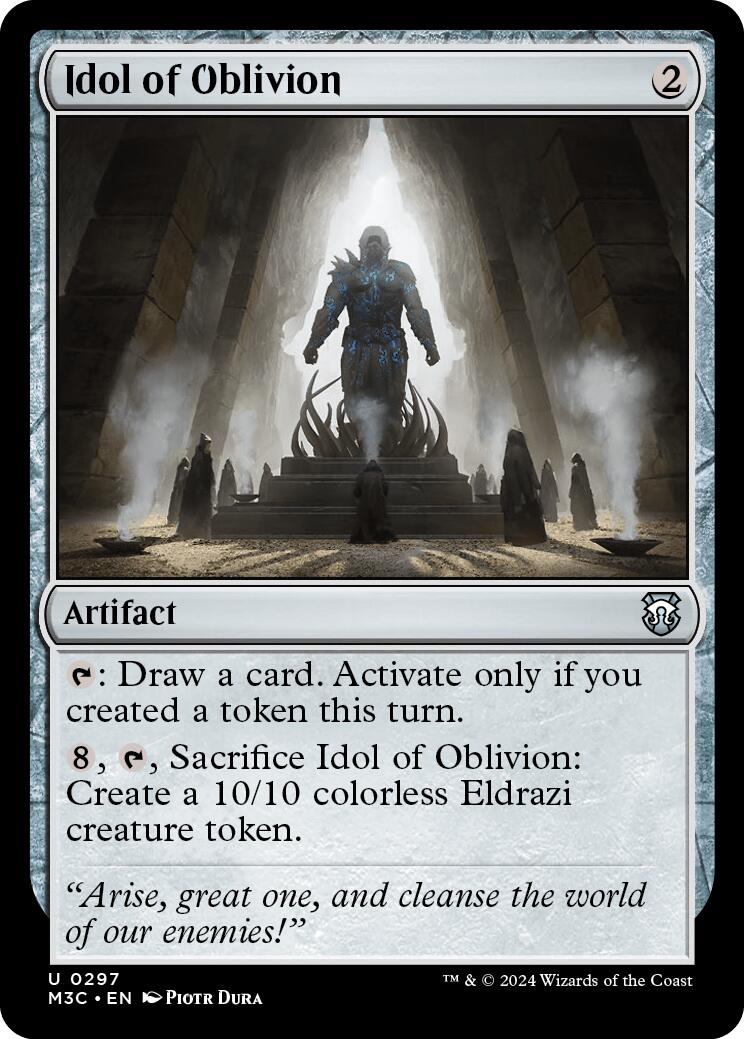 Idol of Oblivion [Modern Horizons 3 Commander] | Lots Moore NSW