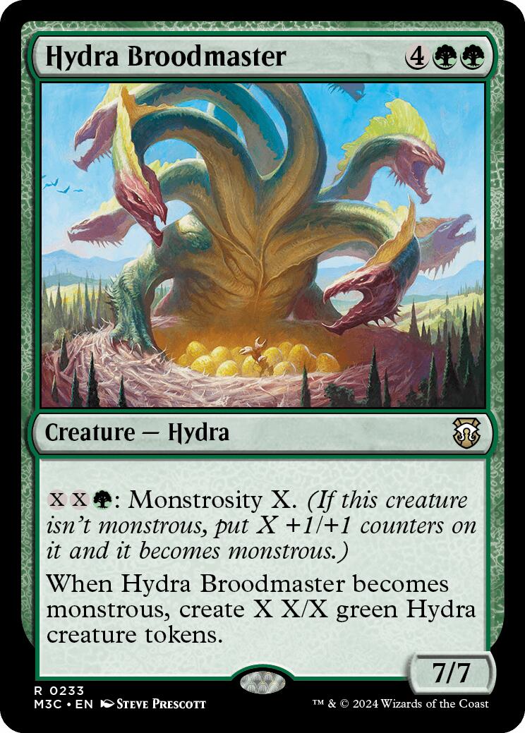 Hydra Broodmaster [Modern Horizons 3 Commander] | Lots Moore NSW