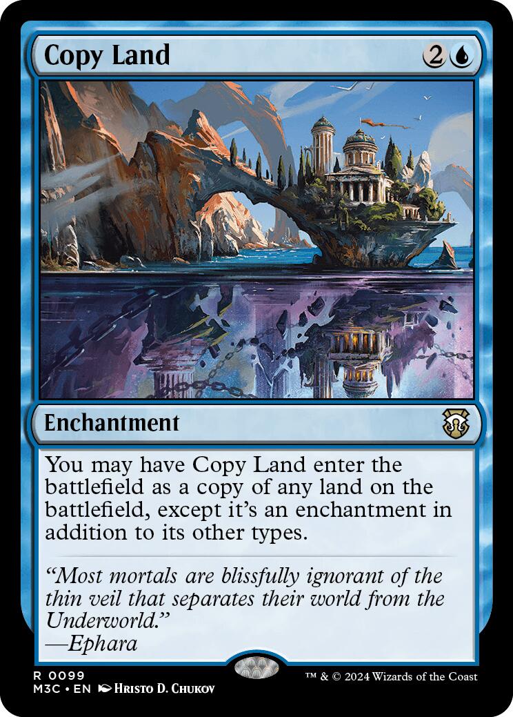 Copy Land [Modern Horizons 3 Commander] | Lots Moore NSW