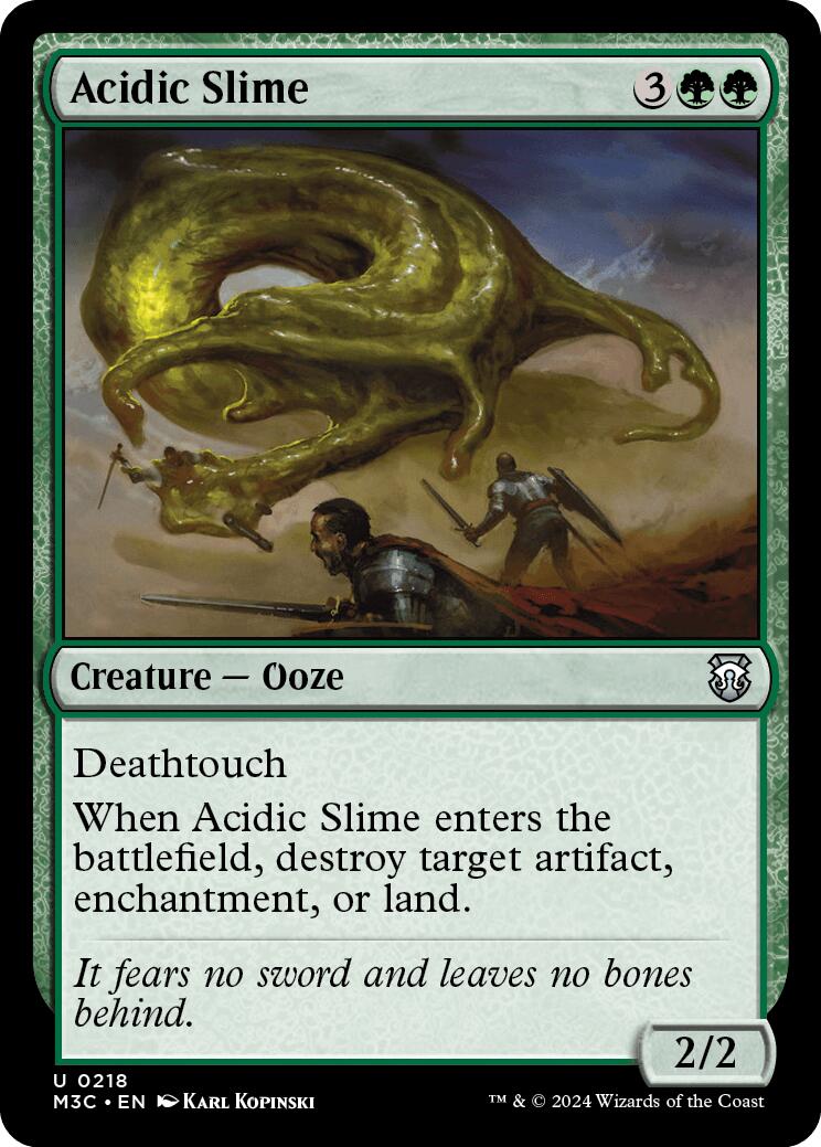 Acidic Slime [Modern Horizons 3 Commander] | Lots Moore NSW