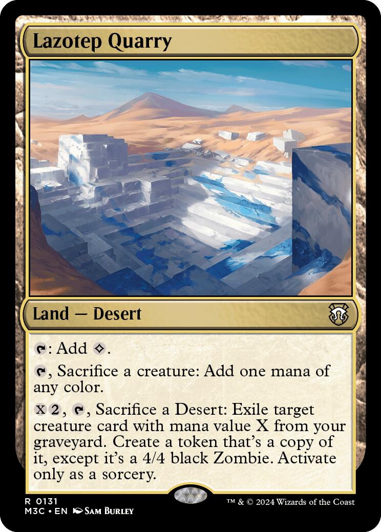 Lazotep Quarry [Modern Horizons 3 Commander] | Lots Moore NSW