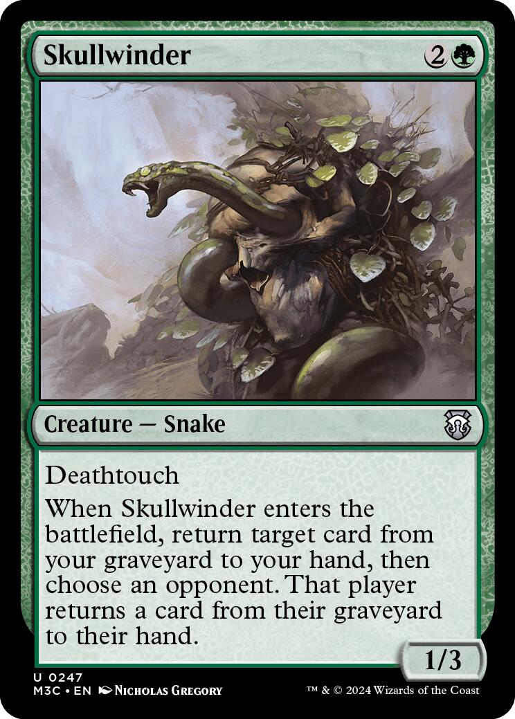 Skullwinder [Modern Horizons 3 Commander] | Lots Moore NSW