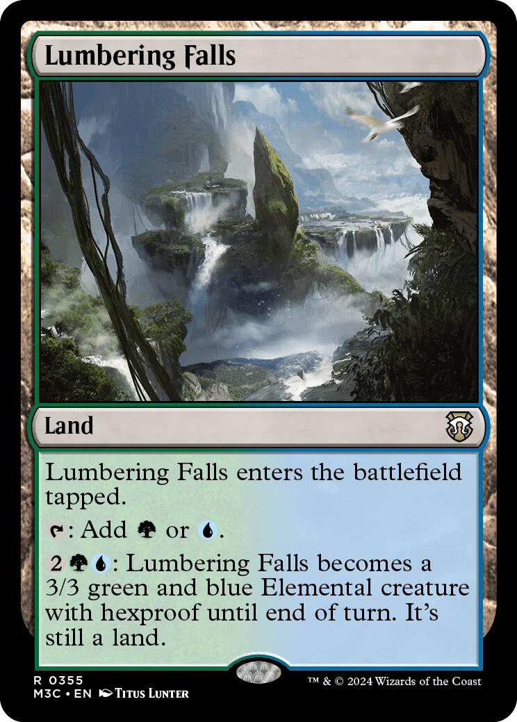 Lumbering Falls [Modern Horizons 3 Commander] | Lots Moore NSW