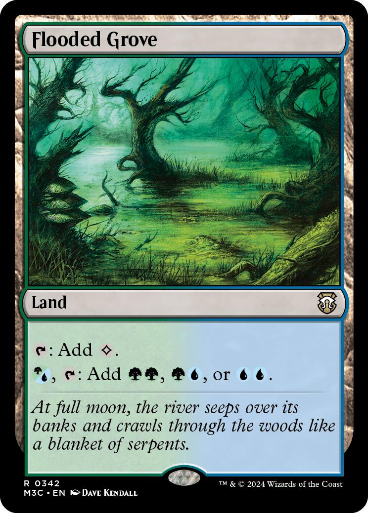 Flooded Grove [Modern Horizons 3 Commander] | Lots Moore NSW