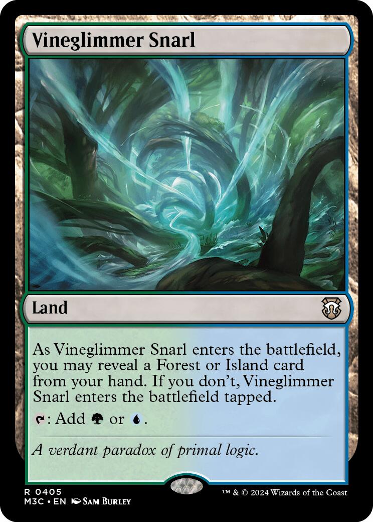 Vineglimmer Snarl [Modern Horizons 3 Commander] | Lots Moore NSW