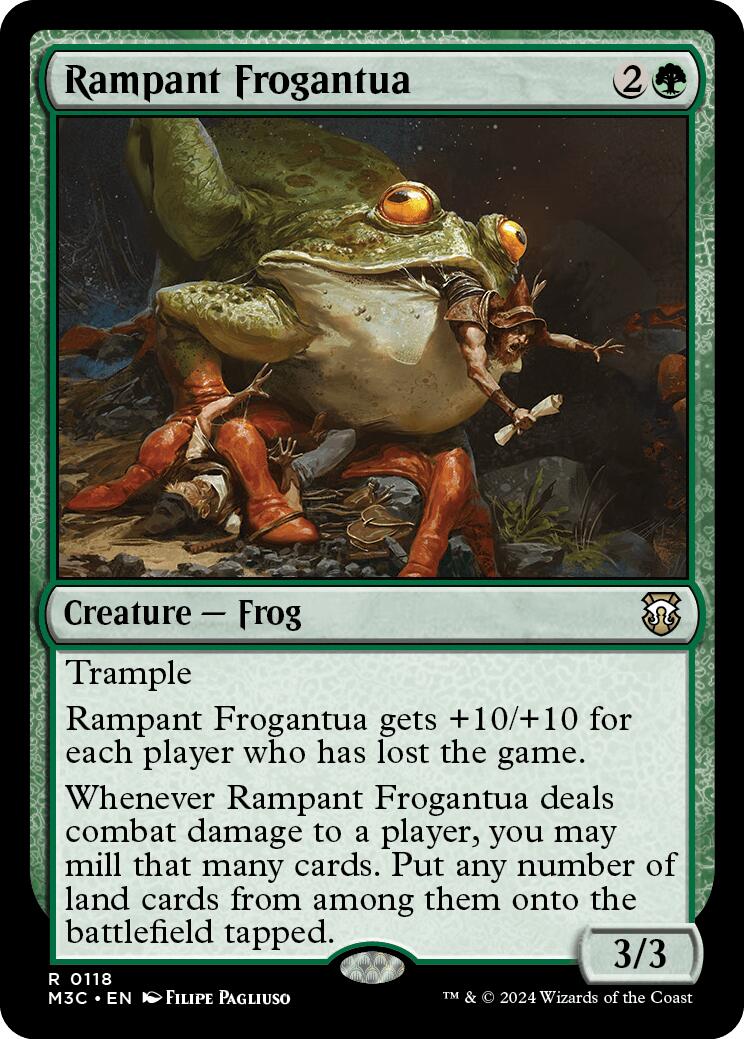 Rampant Frogantua [Modern Horizons 3 Commander] | Lots Moore NSW