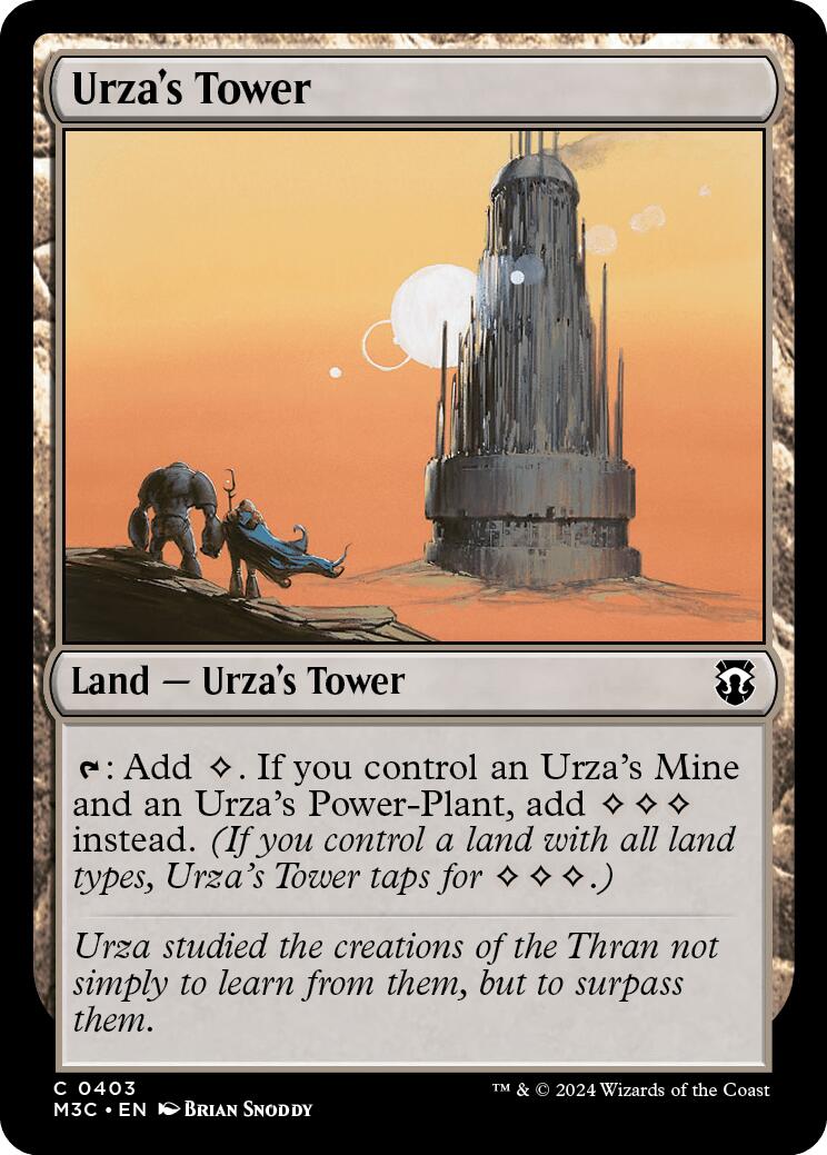 Urza's Tower [Modern Horizons 3 Commander] | Lots Moore NSW