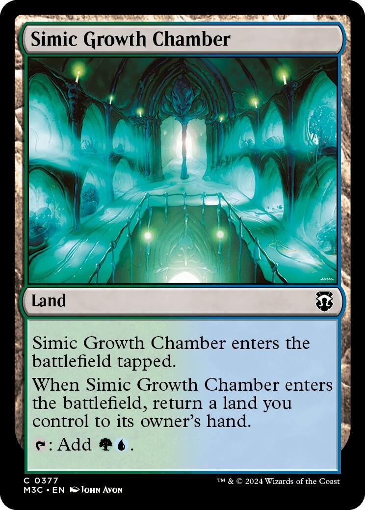 Simic Growth Chamber [Modern Horizons 3 Commander] | Lots Moore NSW