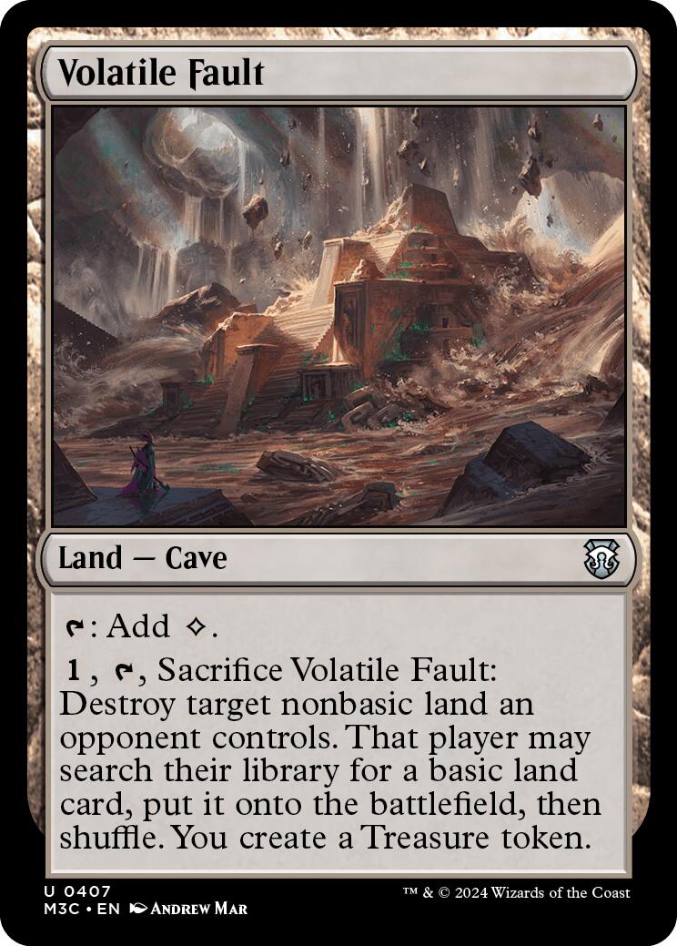 Volatile Fault [Modern Horizons 3 Commander] | Lots Moore NSW