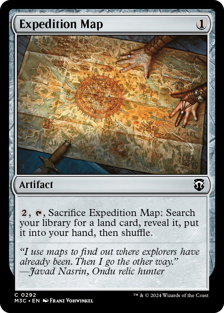 Expedition Map [Modern Horizons 3 Commander] | Lots Moore NSW