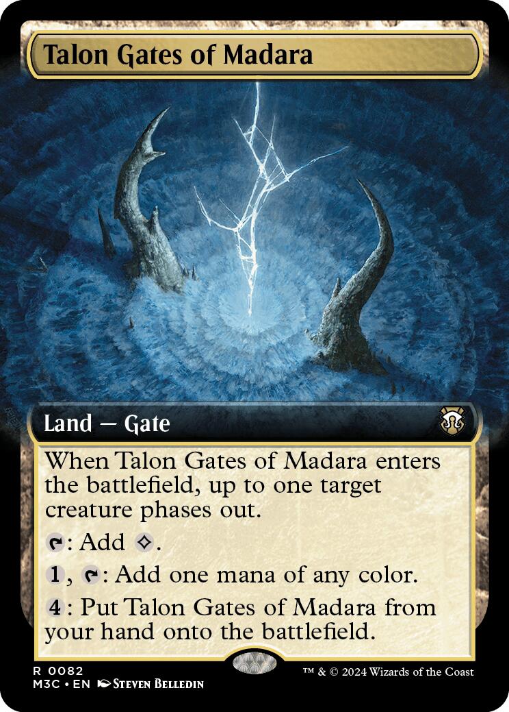 Talon Gates of Madara (Extended Art) [Modern Horizons 3 Commander] | Lots Moore NSW