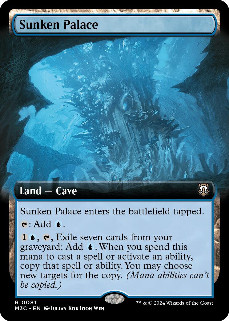 Sunken Palace (Extended Art) [Modern Horizons 3 Commander] | Lots Moore NSW