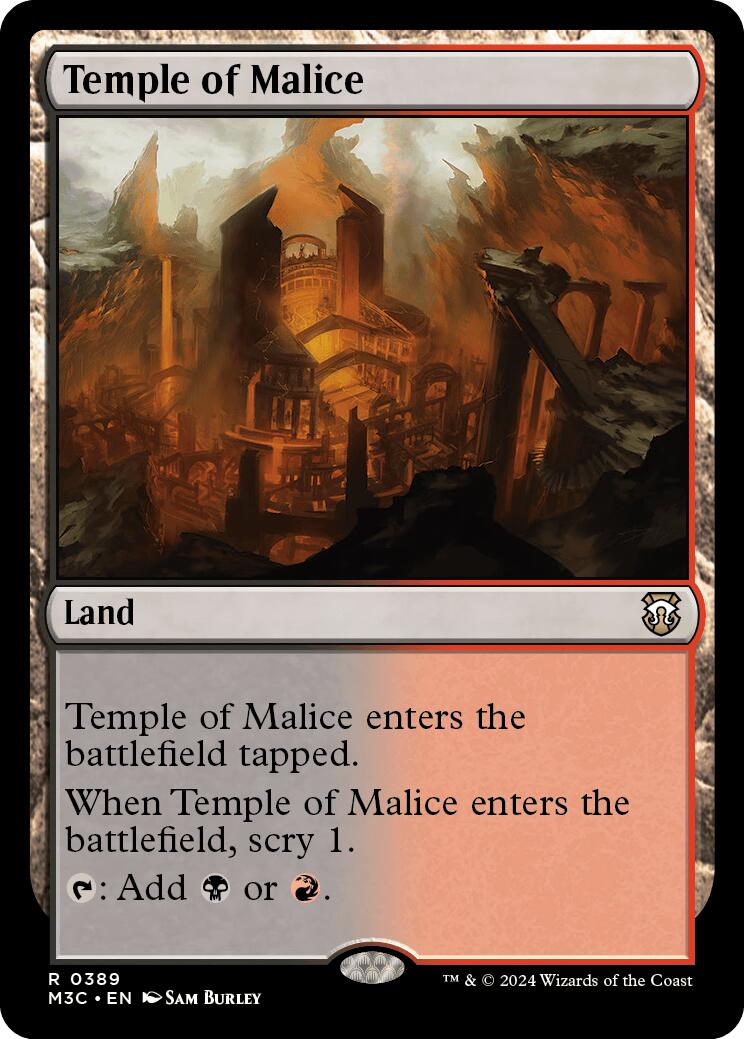 Temple of Malice [Modern Horizons 3 Commander] | Lots Moore NSW