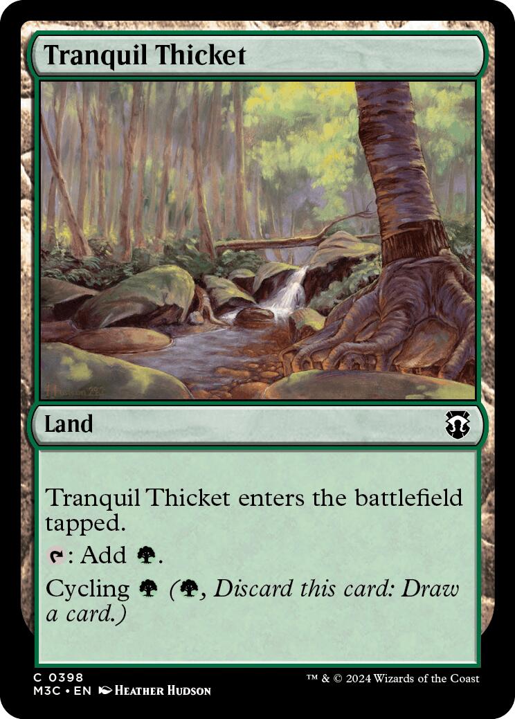 Tranquil Thicket [Modern Horizons 3 Commander] | Lots Moore NSW