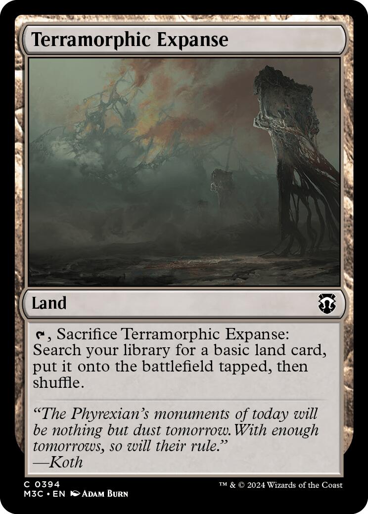 Terramorphic Expanse [Modern Horizons 3 Commander] | Lots Moore NSW