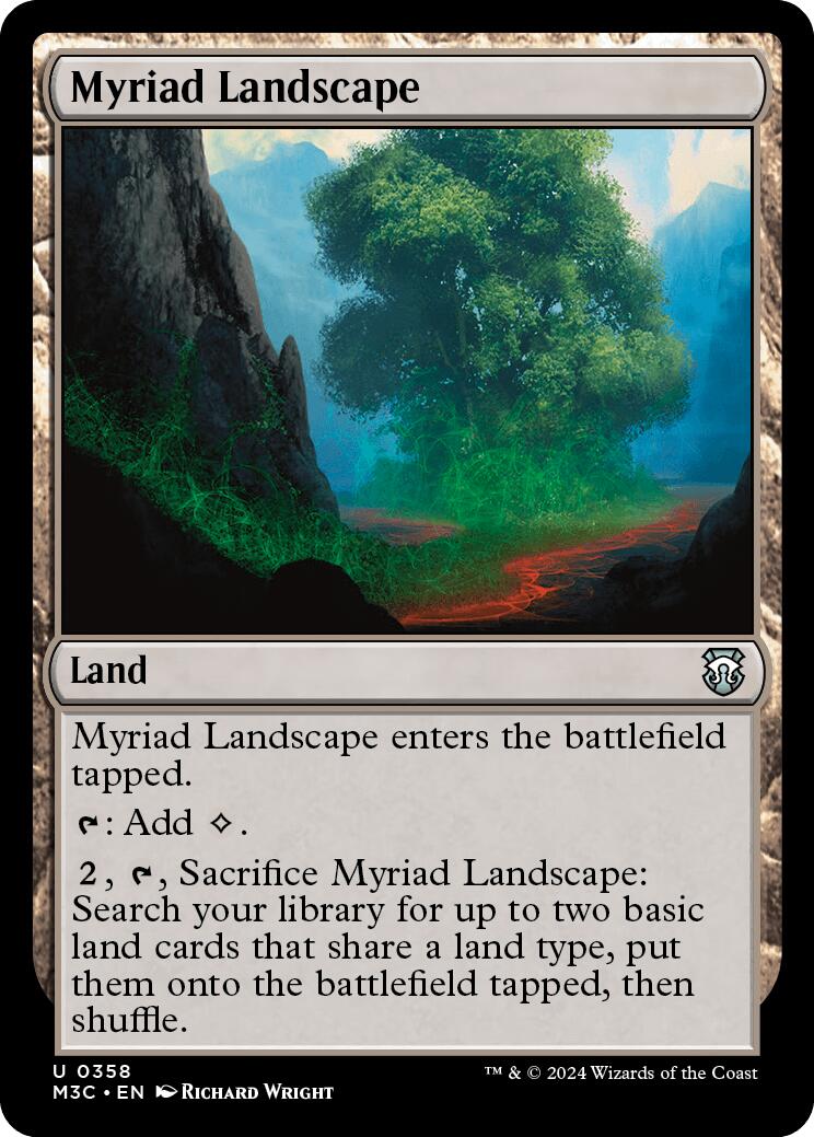 Myriad Landscape [Modern Horizons 3 Commander] | Lots Moore NSW