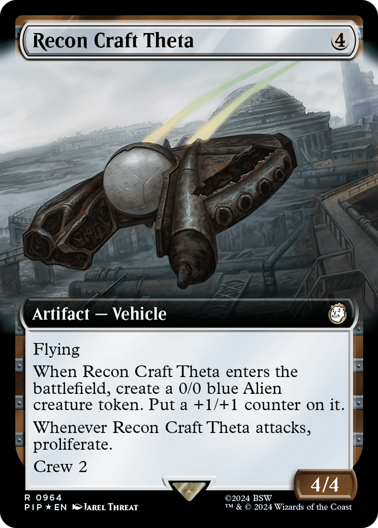 Recon Craft Theta (Extended Art) (Surge Foil) [Fallout] | Lots Moore NSW