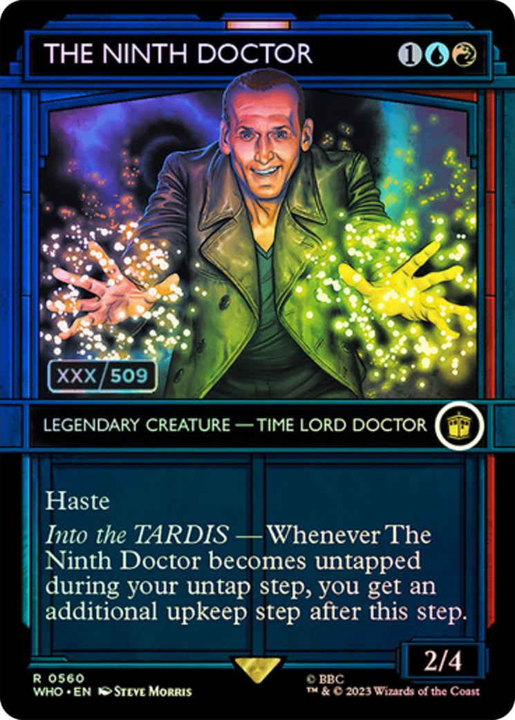 The Ninth Doctor (Serial Numbered) [Doctor Who] | Lots Moore NSW
