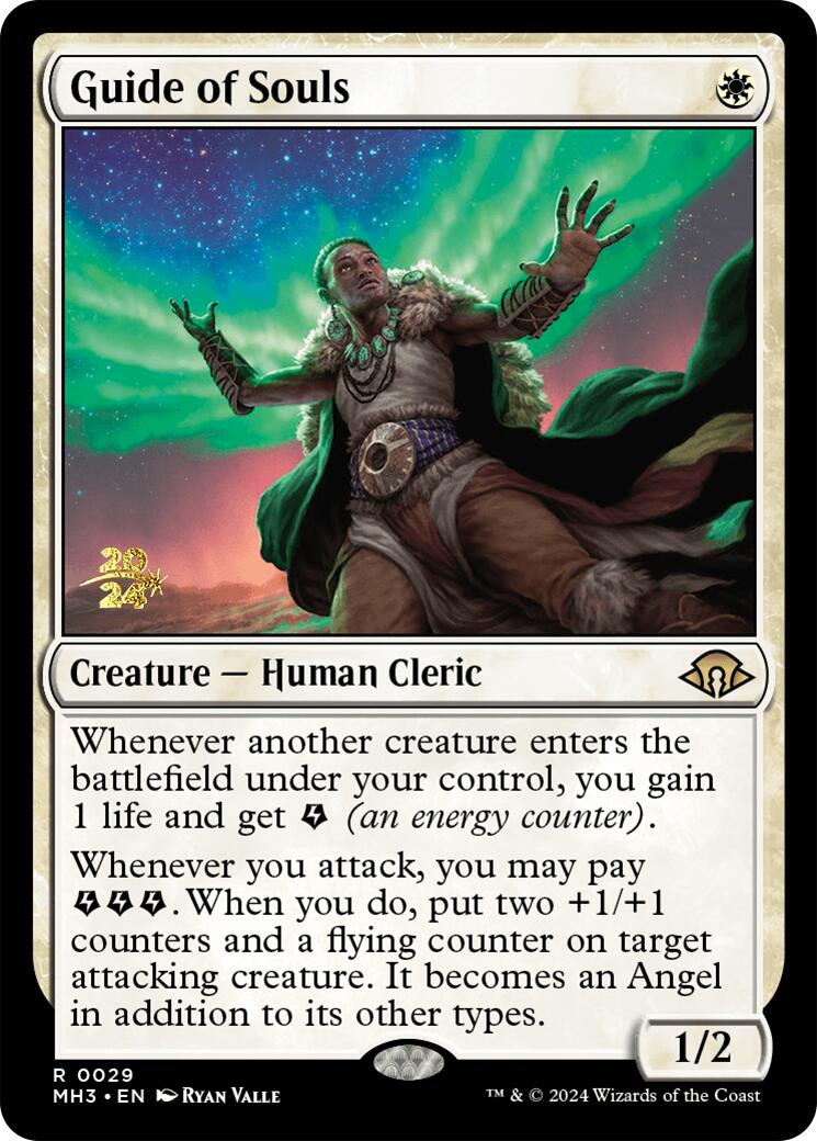 Guide of Souls [Modern Horizons 3 Prerelease Promos] | Lots Moore NSW