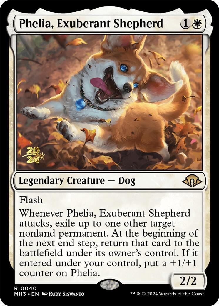 Phelia, Exuberant Shepherd [Modern Horizons 3 Prerelease Promos] | Lots Moore NSW