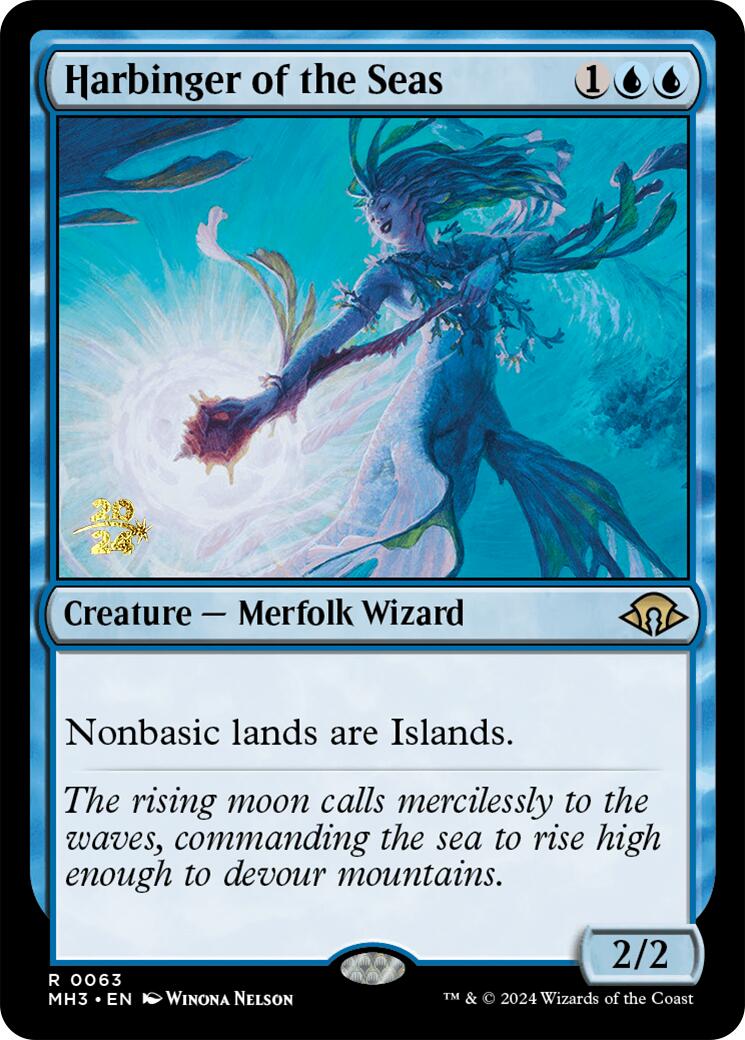 Harbinger of the Seas [Modern Horizons 3 Prerelease Promos] | Lots Moore NSW