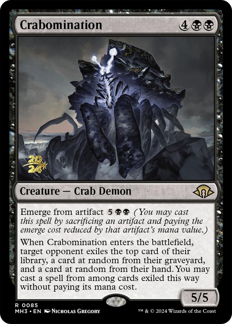Crabomination [Modern Horizons 3 Prerelease Promos] | Lots Moore NSW
