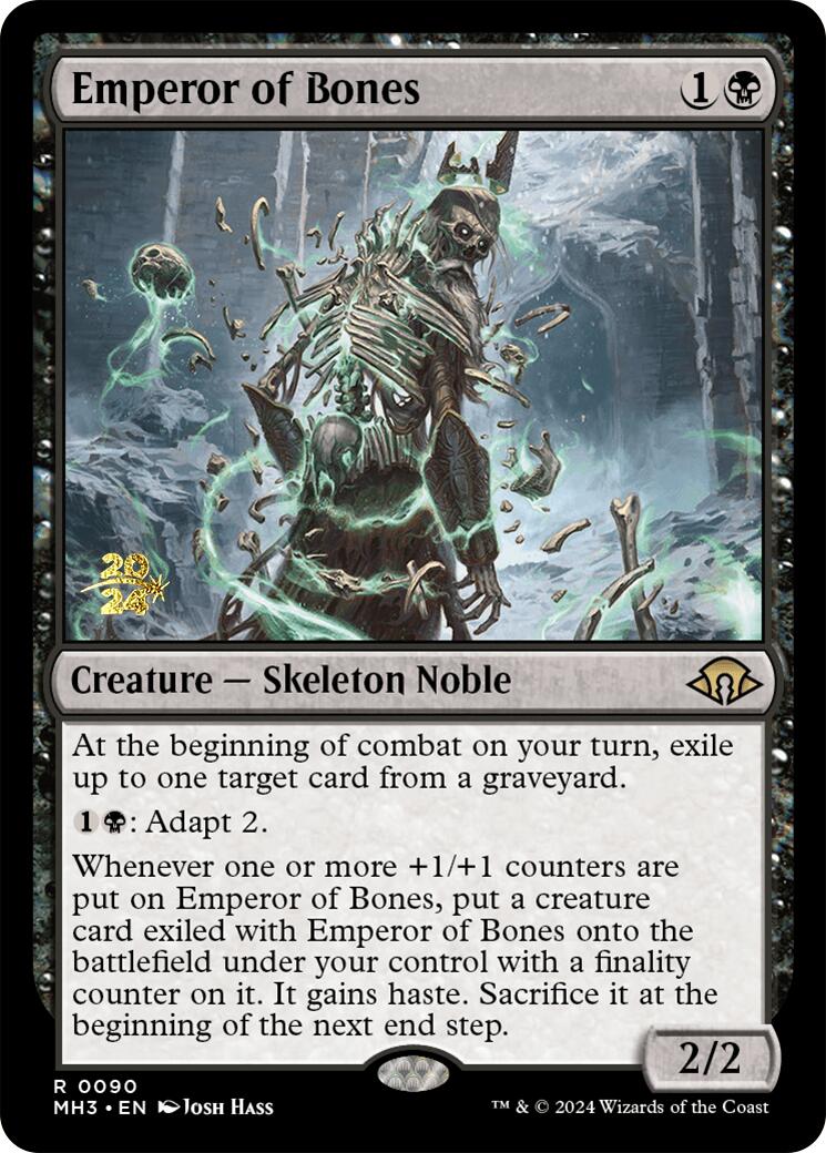 Emperor of Bones [Modern Horizons 3 Prerelease Promos] | Lots Moore NSW