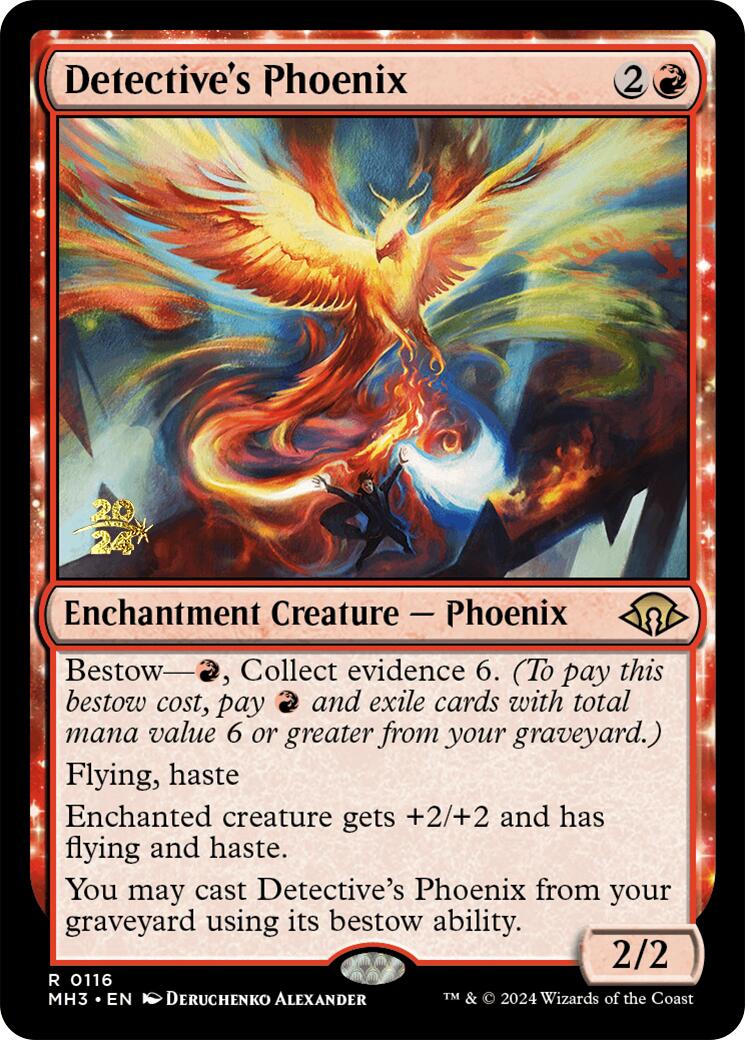 Detective's Phoenix [Modern Horizons 3 Prerelease Promos] | Lots Moore NSW