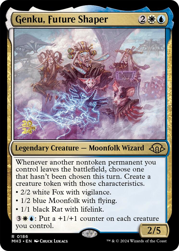Genku, Future Shaper [Modern Horizons 3 Prerelease Promos] | Lots Moore NSW