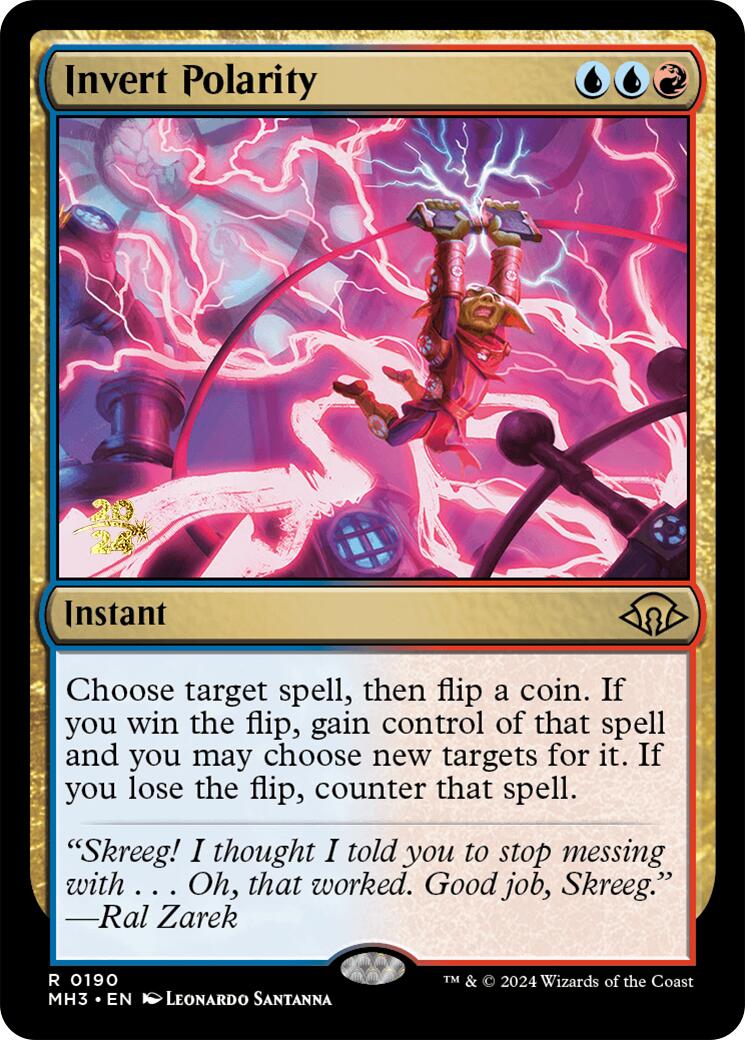 Invert Polarity [Modern Horizons 3 Prerelease Promos] | Lots Moore NSW
