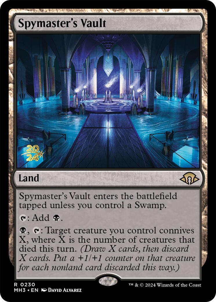 Spymaster's Vault [Modern Horizons 3 Prerelease Promos] | Lots Moore NSW