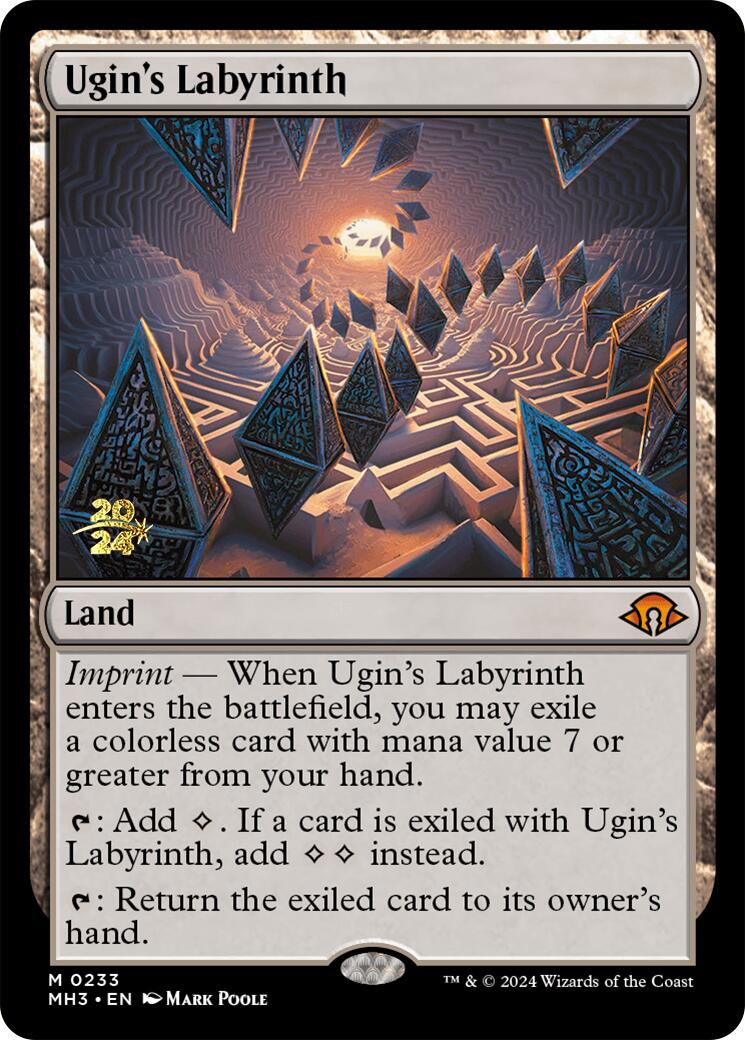 Ugin's Labyrinth [Modern Horizons 3 Prerelease Promos] | Lots Moore NSW