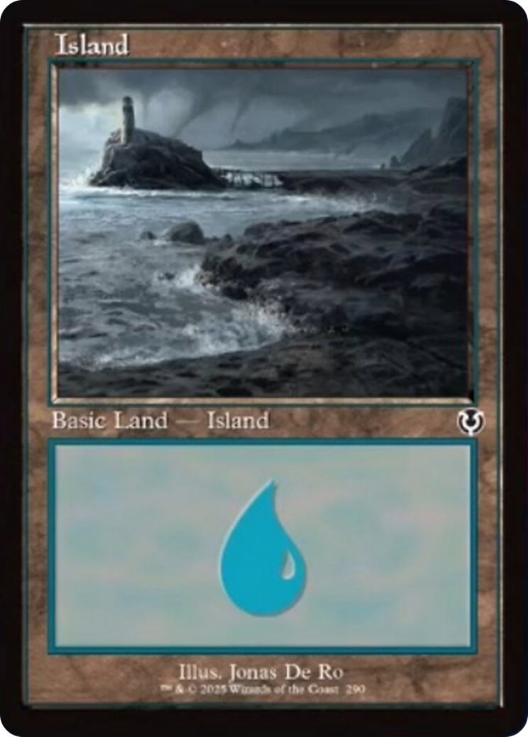 Island (290) (Retro Frame) [Innistrad Remastered] | Lots Moore NSW