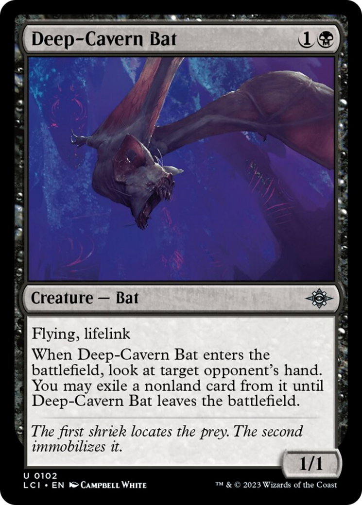 Deep-Cavern Bat [The Lost Caverns of Ixalan] | Lots Moore NSW