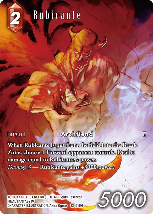 Rubicante (Full Art) [Opus XIII: Crystal Radiance] | Lots Moore NSW