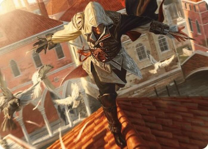 Ezio, Blade of Vengeance Art Card [Assassin's Creed Art Series] | Lots Moore NSW