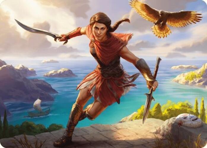 Kassandra, Eagle Bearer Art Card [Assassin's Creed Art Series] | Lots Moore NSW