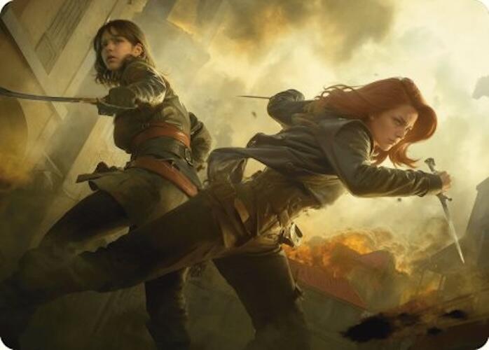 Mary Read and Anne Bonny Art Card [Assassin's Creed Art Series] | Lots Moore NSW