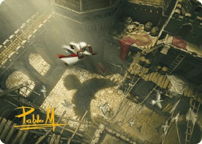 Rooftop Bypass Art Card (Gold-Stamped Signature) [Assassin's Creed Art Series] | Lots Moore NSW