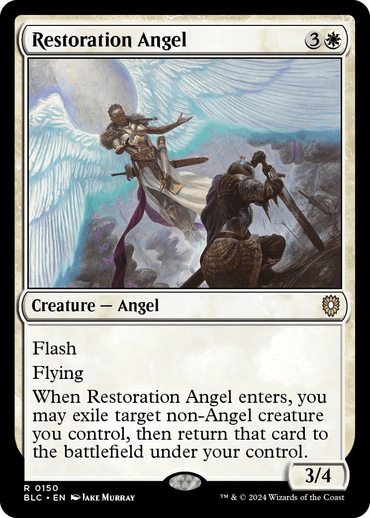 Restoration Angel [Bloomburrow Commander] | Lots Moore NSW