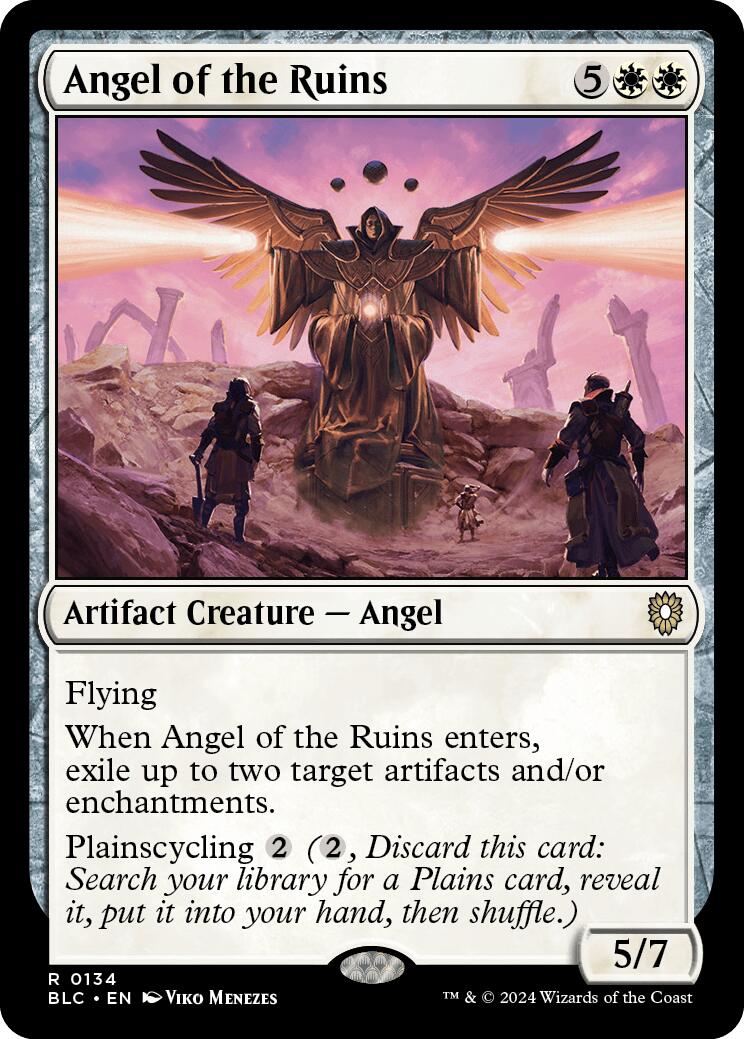 Angel of the Ruins [Bloomburrow Commander] | Lots Moore NSW