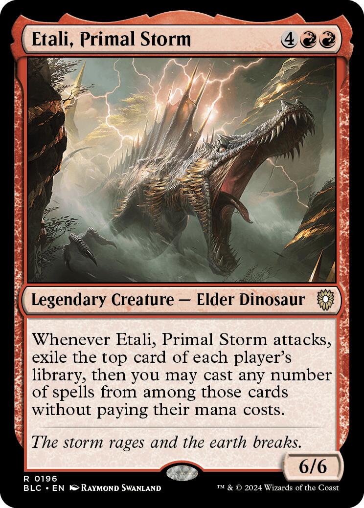 Etali, Primal Storm [Bloomburrow Commander] | Lots Moore NSW