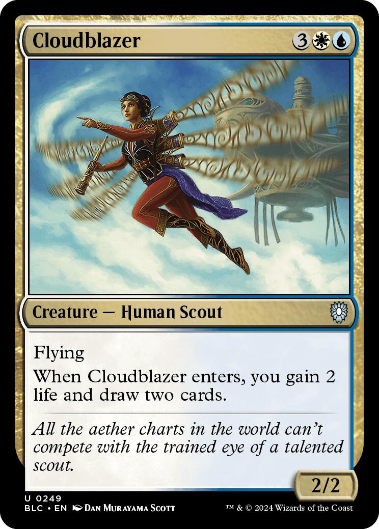 Cloudblazer [Bloomburrow Commander] | Lots Moore NSW