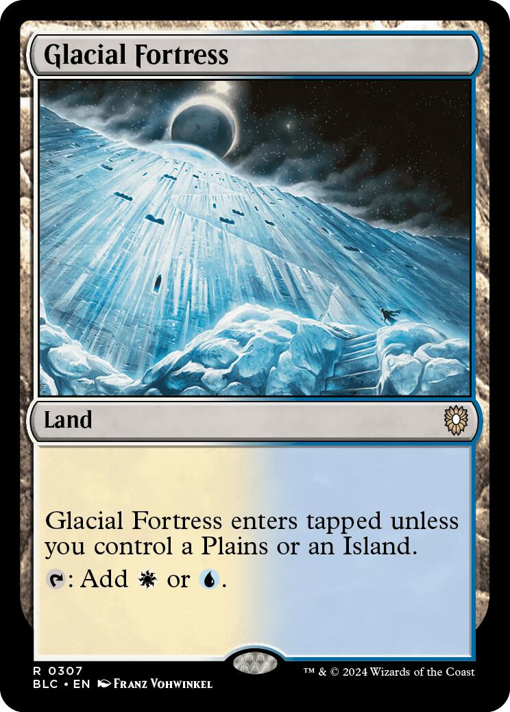 Glacial Fortress [Bloomburrow Commander] | Lots Moore NSW