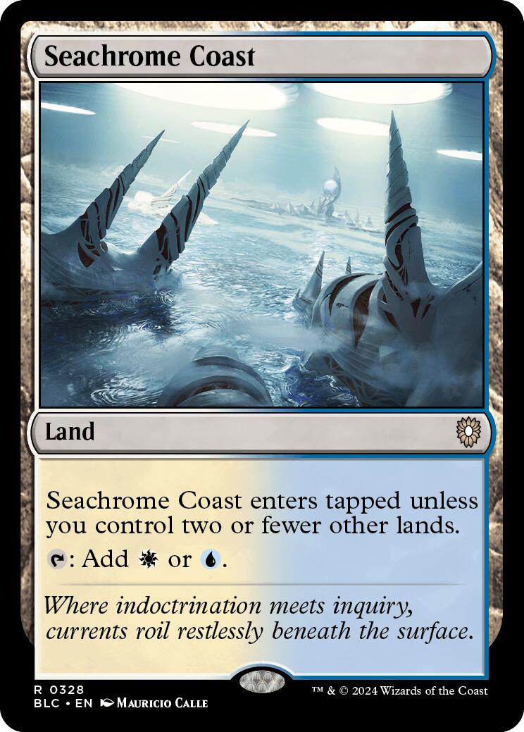 Seachrome Coast [Bloomburrow Commander] | Lots Moore NSW