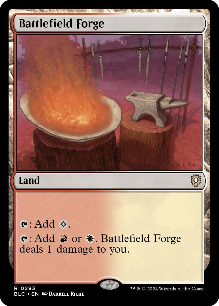 Battlefield Forge [Bloomburrow Commander] | Lots Moore NSW