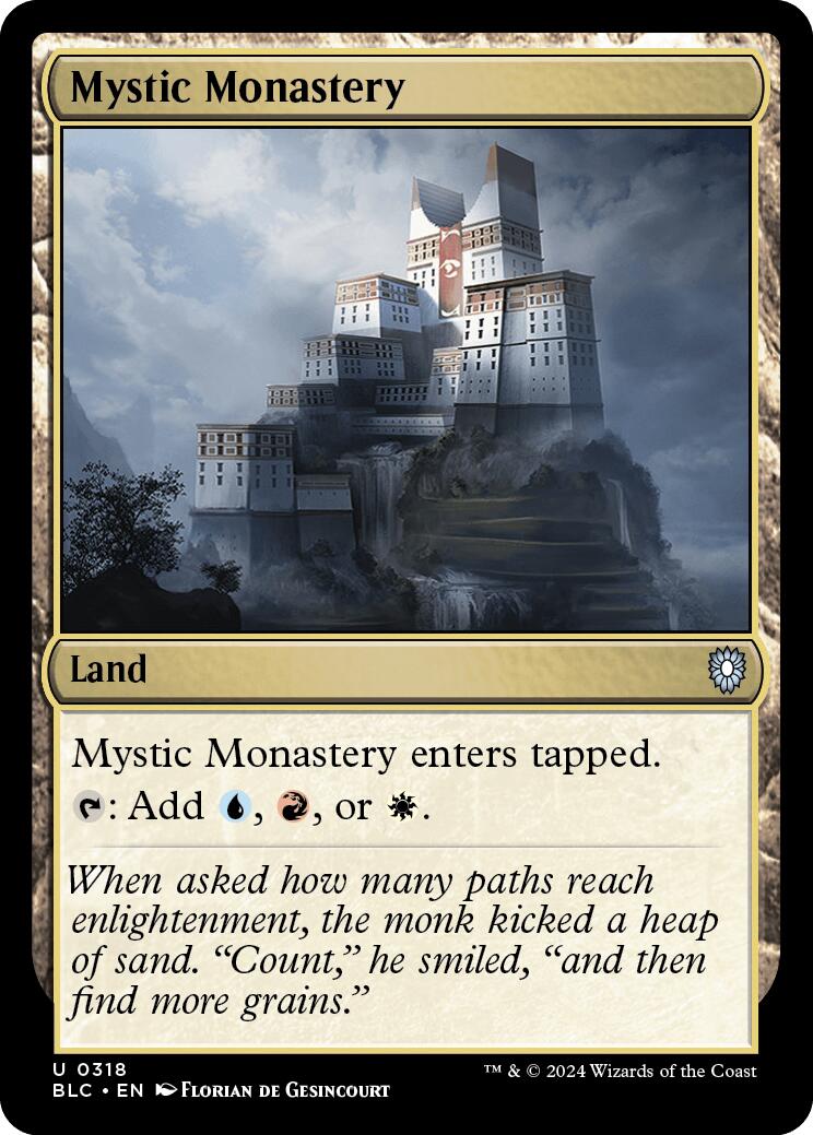 Mystic Monastery [Bloomburrow Commander] | Lots Moore NSW