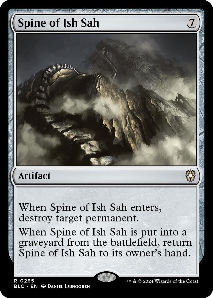 Spine of Ish Sah [Bloomburrow Commander] | Lots Moore NSW