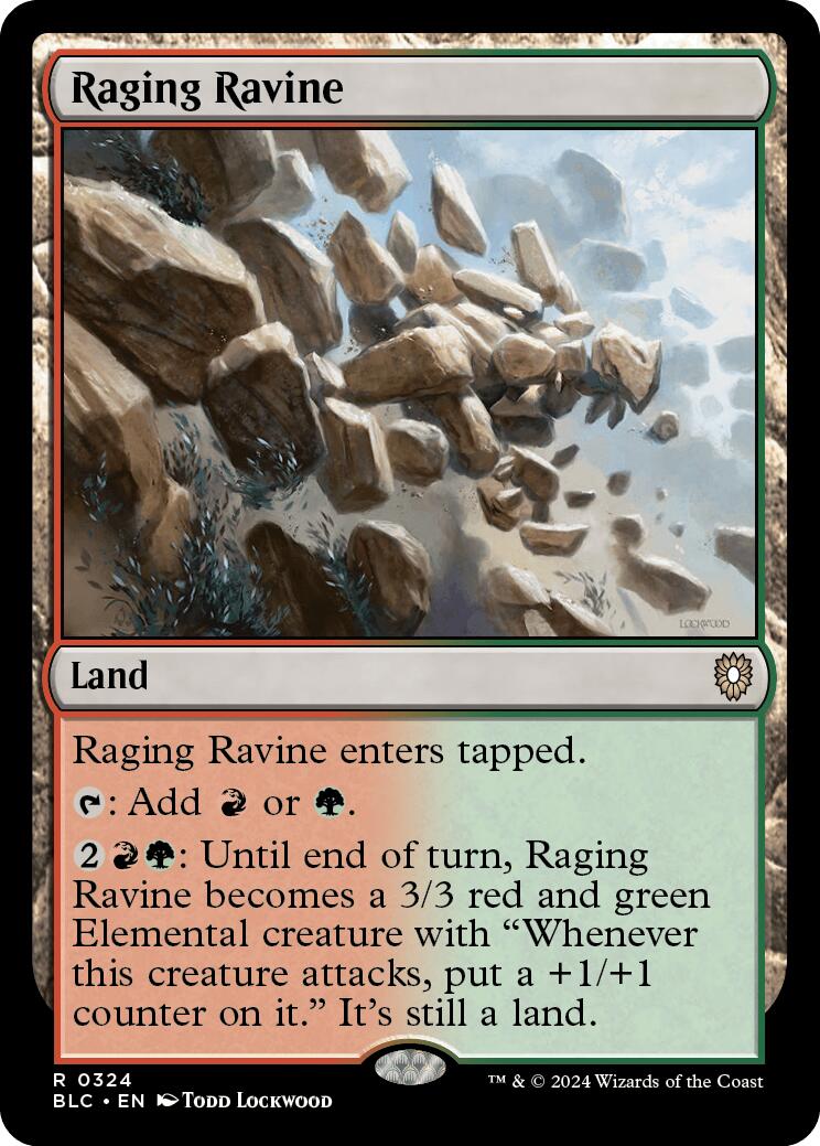 Raging Ravine [Bloomburrow Commander] | Lots Moore NSW