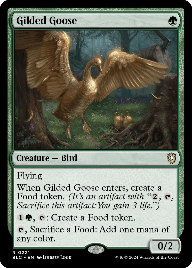 Gilded Goose [Bloomburrow Commander] | Lots Moore NSW